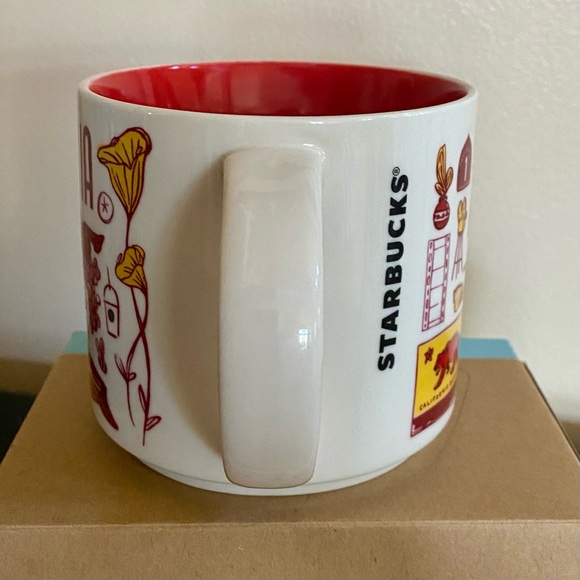 Starbucks California Coffee Tea Mug - Exclusive Been There Series Red, White NEW - Picture 6 of 14